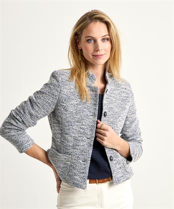 Giulia e Tu Bouclé-Blazer Lurex