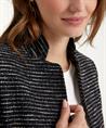 Giulia e Tu Bouclé-Blazer mit Streifen