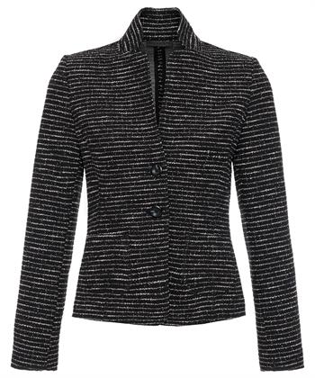 Giulia e Tu Bouclé-Blazer mit Streifen