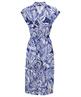 Giulia e Tu durchknöpfbares Kleid mit Blumendruck