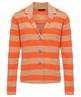 Giulia e Tu geprägter Blazer Strickjacke gestreift