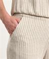 Giulia e Tu Hose Leinenmischung weitem Bein gestreift
