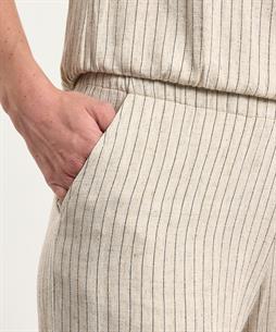 Giulia e Tu Hose Leinenmischung weitem Bein gestreift