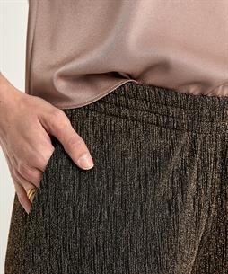 Giulia e Tu Hose mit weitem Bein Lurex