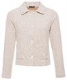 Giulia e Tu Jacquard-Blazer Strickjacke Crinkle