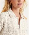 Giulia e Tu Jacquard-Blazer Strickjacke Crinkle