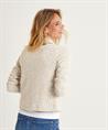 Giulia e Tu Jacquard-Blazer Strickjacke Crinkle