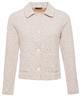 Giulia e Tu Jacquard-Blazer Strickjacke Crinkle