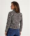 Giulia e Tu Jacquard-Jacke mit Panther-Print