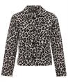 Giulia e Tu Jacquard-Jacke mit Panther-Print