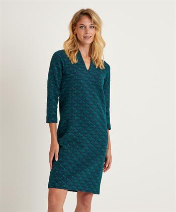 Giulia e Tu Jacquard-Kleid Shell
