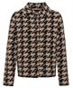 Giulia e Tu Jacquard-Strickjacke pied-de-poule