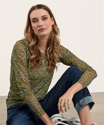 Giulia e Tu Mesh Shirt Bambusdruck