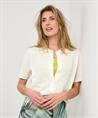 Giulia e Tu Polo Strickjacke Bouclé-Optik