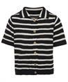 Giulia e Tu Polo Strickjacke gestreift