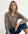 Giulia e Tu Polobluse mit Pantherdruck