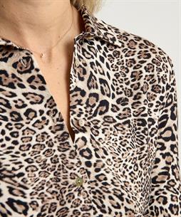 Giulia e Tu Polobluse mit Pantherdruck