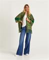 Giulia e Tu Poncho Strickjacke Ikat