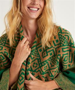 Giulia e Tu Poncho Strickjacke Ikat