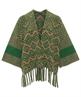 Giulia e Tu Poncho Strickjacke Ikat