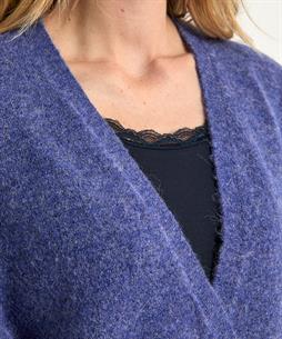 Giulia e Tu Pullover aus einer Wollmischung mit Überlappung