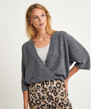 Giulia e Tu Pullover aus einer Wollmischung mit Überlappung