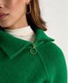 Giulia e Tu Pullover aus Wollmischung asymmetrischem Reißverschluss