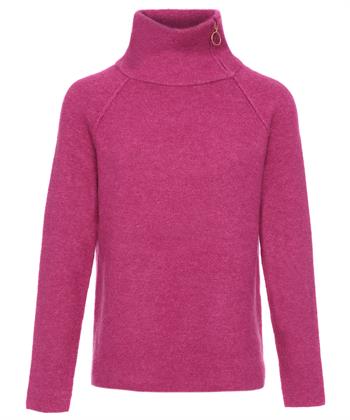 Giulia e Tu Pullover aus Wollmischung asymmetrischem Reißverschluss