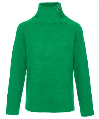 Giulia e Tu Pullover aus Wollmischung asymmetrischem Reißverschluss