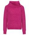 Giulia e Tu Pullover aus Wollmischung mit Rollkragen und Knöpfen