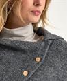 Giulia e Tu Pullover aus Wollmischung mit Rollkragen und Knöpfen
