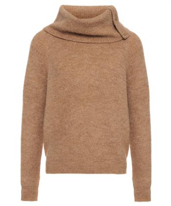 Giulia e Tu Pullover aus Wollmischung mit Rollkragen und Knöpfen