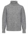 Giulia e Tu Rollkragenpullover aus Wollmischung mit V-Muster