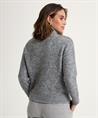 Giulia e Tu Rollkragenpullover aus Wollmischung mit V-Muster