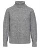 Giulia e Tu Rollkragenpullover aus Wollmischung mit V-Muster