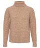 Giulia e Tu Rollkragenpullover aus Wollmischung mit V-Muster