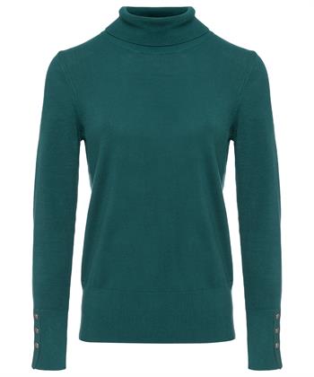 Giulia e Tu Rollkragenpullover mit Knopfleiste
