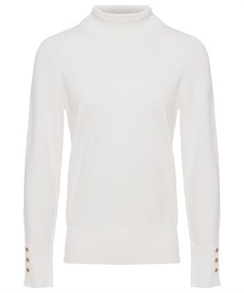 Giulia e Tu Rollkragenpullover mit Knopfleiste
