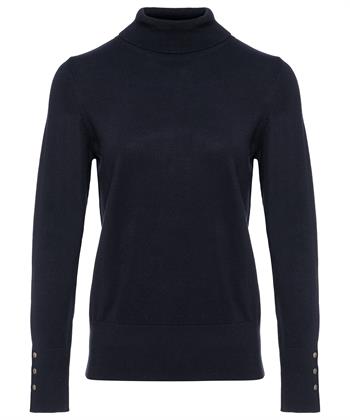 Giulia e Tu Rollkragenpullover mit Knopfleiste