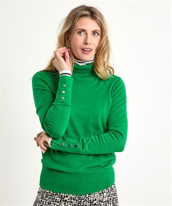 Giulia e Tu Rollkragenpullover mit Knopfleiste
