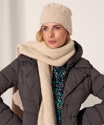 Giulia e Tu Schal Boucle Alpaka Mischung