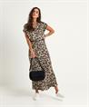 Giulia e Tu Seidenbluse mit Pantherprint