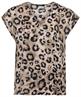 Giulia e Tu Seidenbluse mit Pantherprint