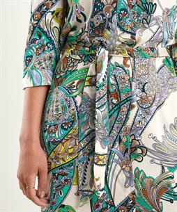 Giulia e Tu Seidenes Kleid großem Paisley
