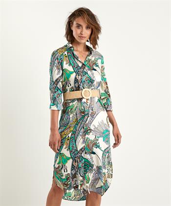 Giulia e Tu Seidenes Kleid großem Paisley