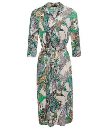 Giulia e Tu Seidenes Kleid großem Paisley