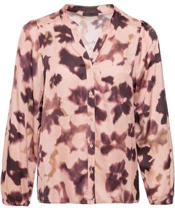 Giulia e Tu seidige Bluse faded flower