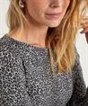 Giulia e Tu Shirt mit Allover-Mini-Panther-Druck