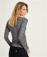 Giulia e Tu Shirt mit Allover-Mini-Panther-Druck