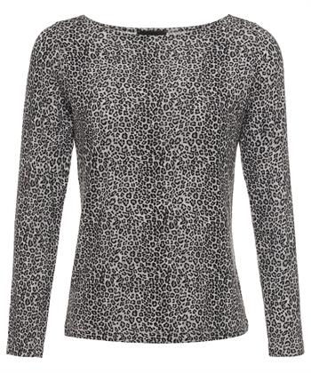 Giulia e Tu Shirt mit Allover-Mini-Panther-Druck